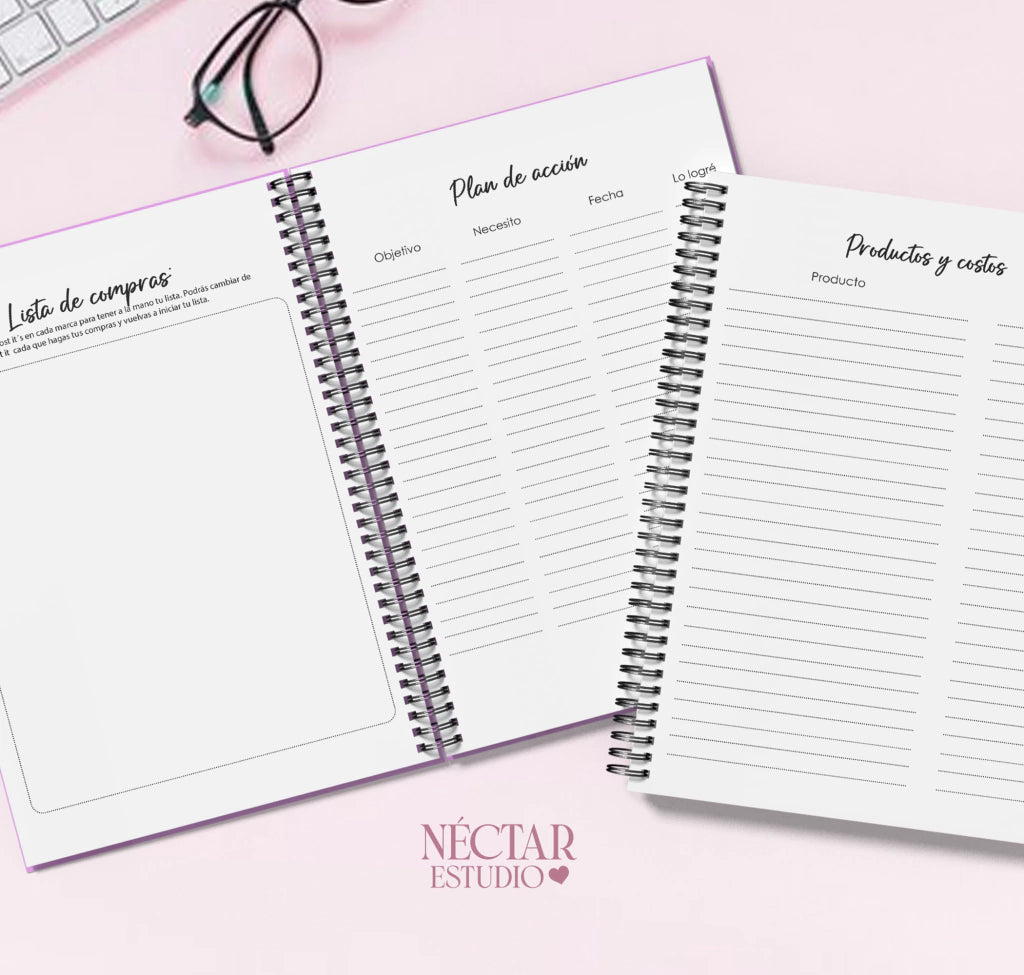 Agenda de pedidos para emprendedores